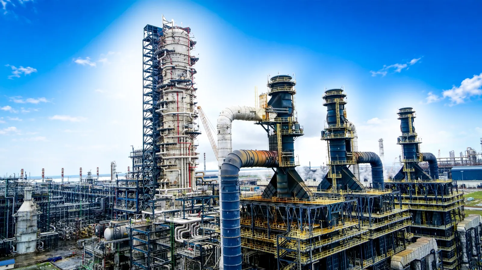 Aerial view of the Dangote refinery Aerial view of the Dangote refinery